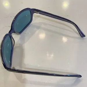 Cole Haan Navy Blue C626 Oversize Oval  Sunglasses 60-16-125 Cole Haan Blue Sunglasses for Men for sale | eBay main image 4